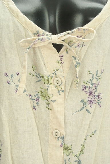 SM2（サマンサモスモス）の古着「裾レース花柄ミドルジレ（ベスト・ジレ）」大画像４へ