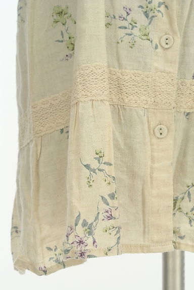 SM2（サマンサモスモス）の古着「裾レース花柄ミドルジレ（ベスト・ジレ）」大画像５へ
