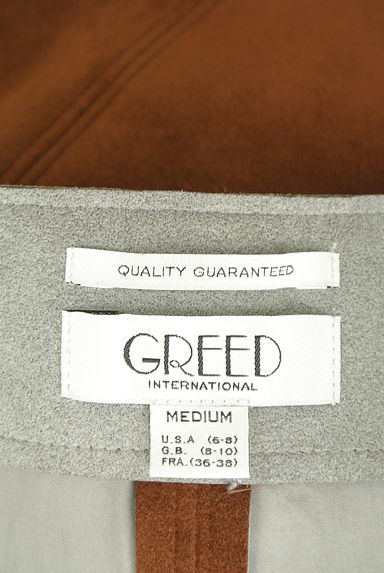 GREED INTERNATIONAL（グリードインターナショナル）の古着「ハイウエストスウェードライクショーパン（ショートパンツ・ハーフパンツ）」大画像６へ