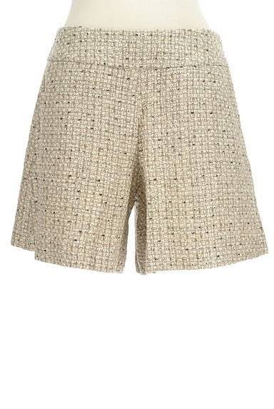 Couture Brooch（クチュールブローチ）の古着「ラメ糸混チェックウールショートパンツ（ショートパンツ・ハーフパンツ）」大画像１へ