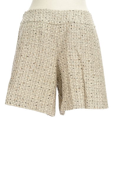 Couture Brooch（クチュールブローチ）の古着「ラメ糸混チェックウールショートパンツ（ショートパンツ・ハーフパンツ）」大画像２へ