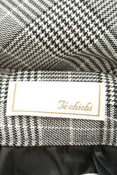 Te chichi（テチチ）の古着「ベルト付きロールアップチェックワイドパンツ（パンツ）」大画像６へ