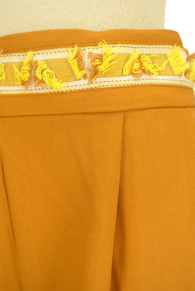 Couture Brooch（クチュールブローチ）の古着「ウエストフリンジ刺繍ワイドパンツ（パンツ）」大画像４へ
