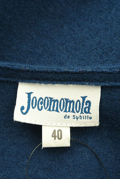 Jocomomola（ホコモモラ）の古着「花モチーフ膝下ウールワンピース（キャミワンピース）」大画像６へ