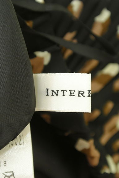 INTER PLANET（インタープラネット）の古着「レオパード柄プリーツシフォンロングスカート（ロングスカート・マキシスカート）」大画像６へ