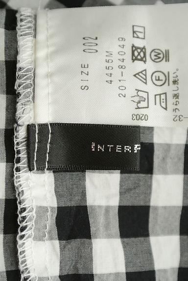 INTER PLANET（インタープラネット）の古着「ボリューム袖２ＷＡＹチェックブラウス（カットソー・プルオーバー）」大画像６へ
