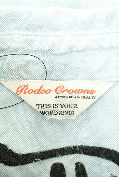 RODEO CROWNS（ロデオクラウン）の古着「バックロゴ刺繍パフスリーブシャツ（カジュアルシャツ）」大画像６へ