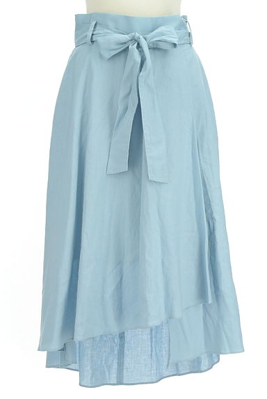 BEAMS Women's（ビームス　ウーマン）の古着「洗える綿麻テールフレアひざ丈スカート（ロングスカート・マキシスカート）」大画像１へ