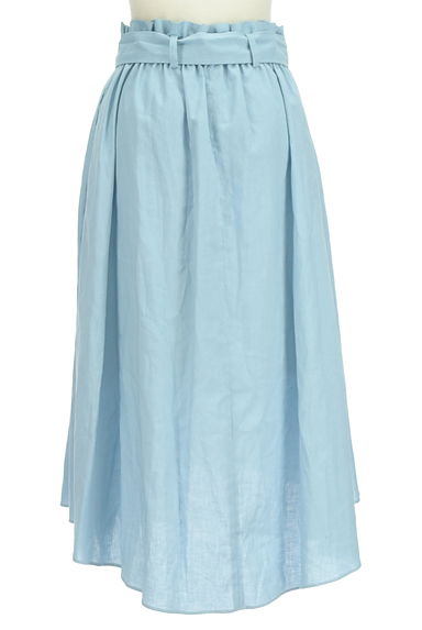BEAMS Women's（ビームス　ウーマン）の古着「洗える綿麻テールフレアひざ丈スカート（ロングスカート・マキシスカート）」大画像２へ