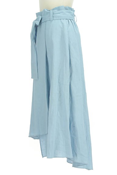 BEAMS Women's（ビームス　ウーマン）の古着「洗える綿麻テールフレアひざ丈スカート（ロングスカート・マキシスカート）」大画像３へ