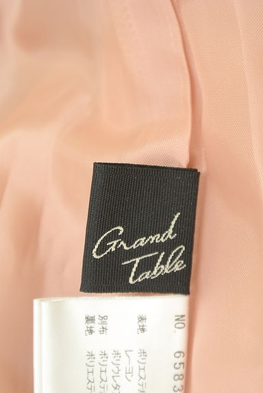 GRAND TABLE（グランターブル）の古着「肩シースルーレース膝下ワンピース（ワンピース・チュニック）」大画像６へ