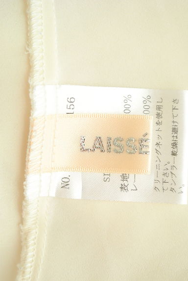 LAISSE PASSE（レッセパッセ）の古着「清楚なパフスリーブシアーブラウス（ブラウス）」大画像６へ
