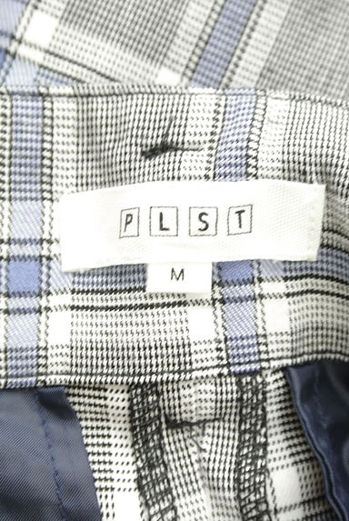 PLST（プラステ）の古着「グレンチェック斜めタックワイドパンツ（パンツ）」大画像６へ