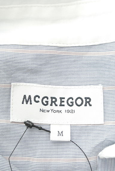 McGREGOR（マックレガー）の古着「シルク混ストライプ配色シャツ（カジュアルシャツ）」大画像６へ