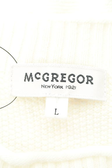 McGREGOR（マックレガー）の古着「カラーラインキャンディスリーブニット（ニット）」大画像６へ