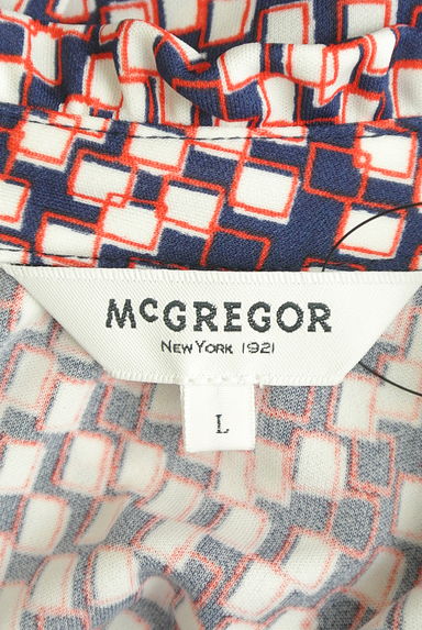 McGREGOR（マックレガー）の古着「幾何学プリントカットソー（カットソー・プルオーバー）」大画像６へ
