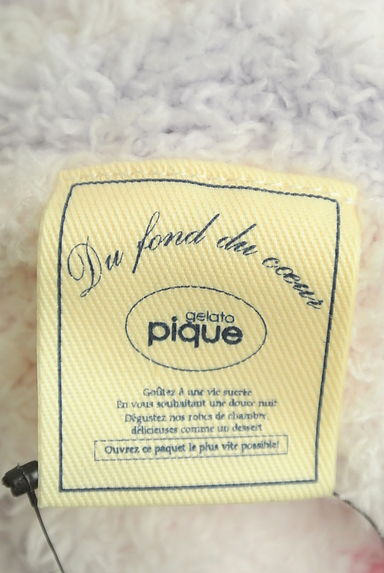 gelato pique（ジェラートピケ）の古着「もこもこボーダーリラックスパーカー（スウェット・パーカー）」大画像６へ