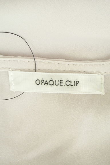 OPAQUE.CLIP（オペークドットクリップ）の古着「ヨークレース切替シフォンカットソー（カットソー・プルオーバー）」大画像６へ