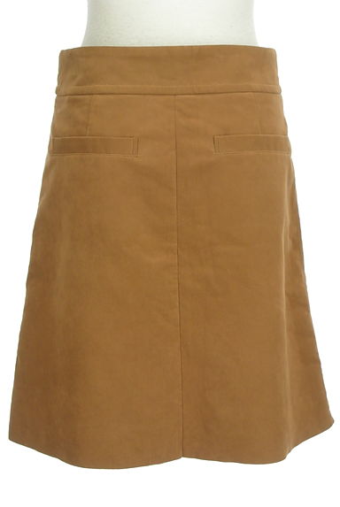 TOMORROWLAND（トゥモローランド）の古着「エコスエード台形ひざ上丈スカート（ミニスカート）」大画像２へ