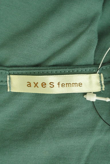 axes femme（アクシーズファム）の古着「裾レースお花ホルターネックカットソー（カットソー・プルオーバー）」大画像６へ
