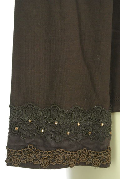 axes femme（アクシーズファム）の古着「襟袖レース飾りのハイネックカットソー（カットソー・プルオーバー）」大画像５へ