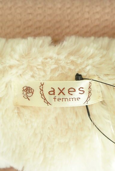 axes femme（アクシーズファム）の古着「ファー衿ダブルブレストショートコート（コート）」大画像６へ