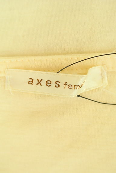 axes femme（アクシーズファム）の古着「ガーリーホルターネックレースカットソー（カットソー・プルオーバー）」大画像６へ