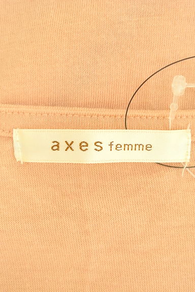 axes femme（アクシーズファム）の古着「お花カットバルーン飾り袖カットソー（カットソー・プルオーバー）」大画像６へ
