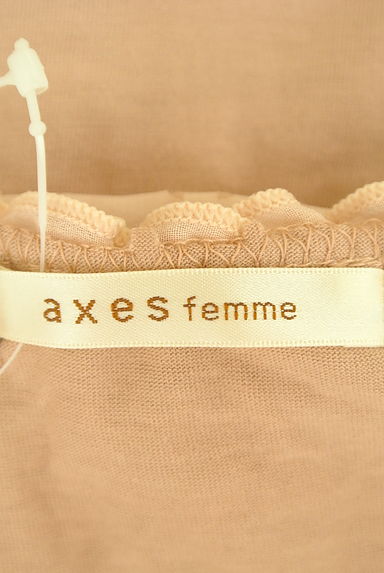 axes femme（アクシーズファム）の古着「カットワークレース重ね襟カットソー（カットソー・プルオーバー）」大画像６へ