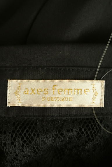 axes femme（アクシーズファム）の古着「レース切替ブラウスチュニック（ブラウス）」大画像６へ