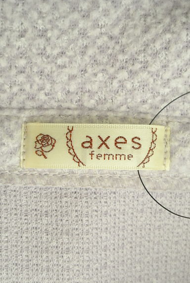axes femme（アクシーズファム）の古着「リボンオフタートルプルオーバー（カットソー・プルオーバー）」大画像６へ