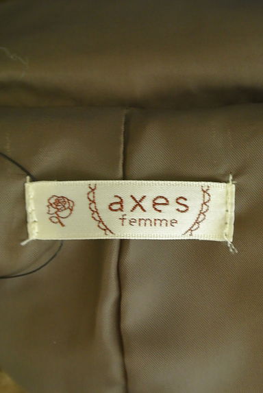 axes femme（アクシーズファム）の古着「ふわもこのショートポンチョコート（コート）」大画像６へ