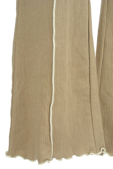 SM2（サマンサモスモス）の古着「パイピング裾メロウ楊柳リブパンツ（パンツ）」大画像４へ