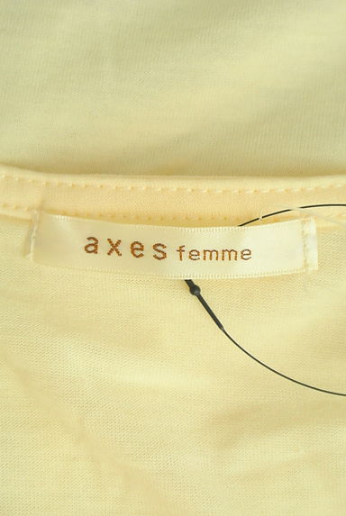 axes femme（アクシーズファム）の古着「シフォンリボンのタンクトップ（キャミソール・タンクトップ）」大画像６へ