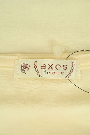 axes femme（アクシーズファム）の古着「裾チュールお花ホルターネックタンク（キャミソール・タンクトップ）」大画像６へ