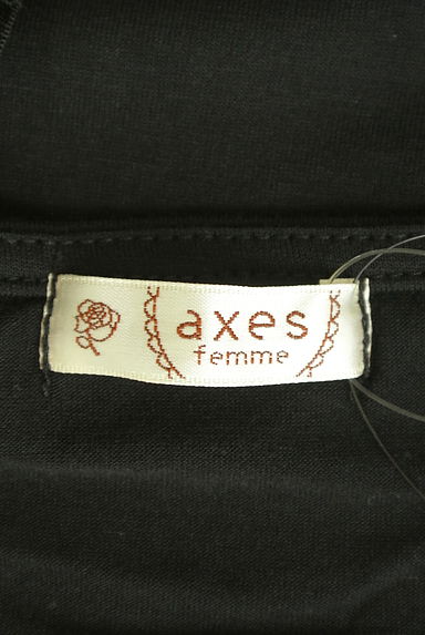 axes femme（アクシーズファム）の古着「花モチーフストラップ付タンクトップ（キャミソール・タンクトップ）」大画像６へ