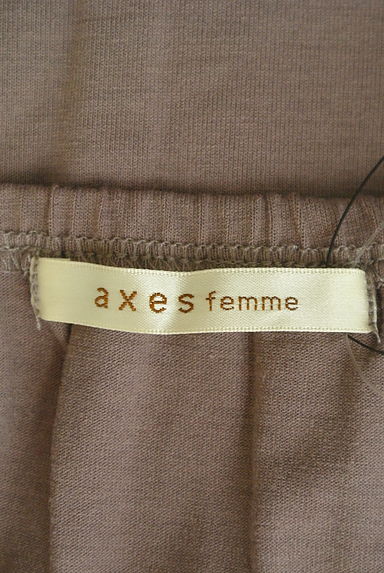 axes femme（アクシーズファム）の古着「BIG光沢リボン付きキャミソール（キャミソール・タンクトップ）」大画像６へ