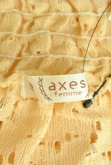 axes femme（アクシーズファム）の古着「ふんわり総レースカットソー（カットソー・プルオーバー）」大画像６へ