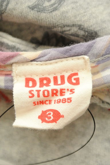 drug store's（ドラッグストアーズ）の古着「チェック切替ブタペイズリーチュニック（カットソー・プルオーバー）」大画像６へ