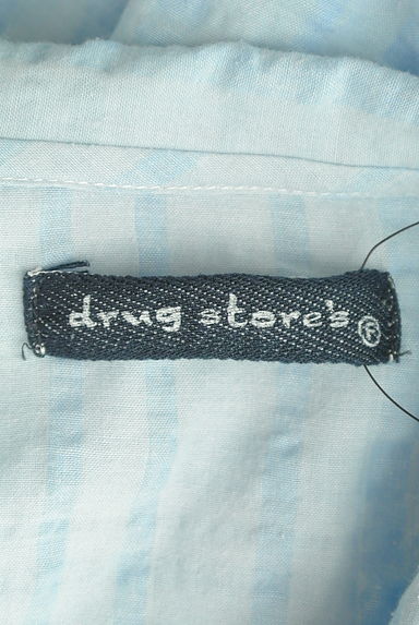 drug store's（ドラッグストアーズ）の古着「チェックミニフリルロングシャツ（カジュアルシャツ）」大画像６へ