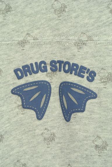 drug store's（ドラッグストアーズ）の古着「デビルブタ柄フーディーチュニック（ワンピース・チュニック）」大画像５へ