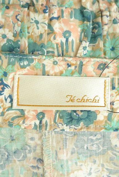 Te chichi（テチチ）の古着「ウエストリボン花柄膝下ワンピース（ワンピース・チュニック）」大画像６へ