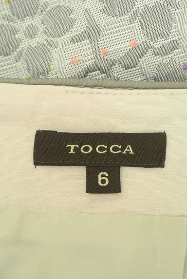 TOCCA（トッカ）の古着「花柄ジャガード膝丈スカート（スカート）」大画像６へ