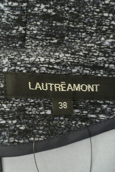 LAUTREAMONT（ロートレアモン）の古着「ダミーニットプリント膝下ワンピース（ワンピース・チュニック）」大画像６へ