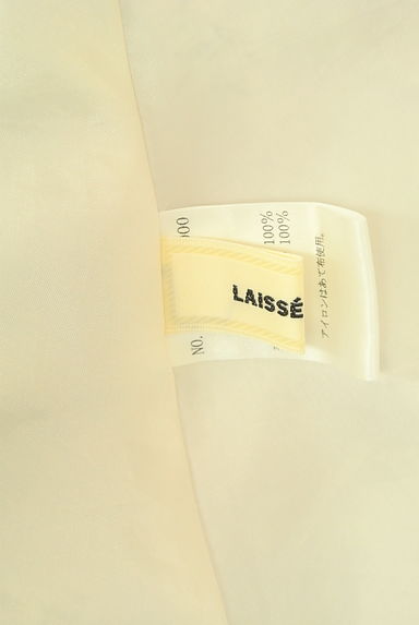 LAISSE PASSE（レッセパッセ）の古着「ウエストリボン花柄膝下ワンピース（ワンピース・チュニック）」大画像６へ
