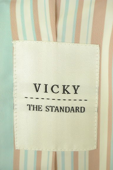 VICKY（ビッキー）の古着「ストレッチロングトレンチコート（トレンチコート）」大画像６へ