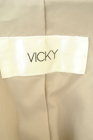 VICKY（ビッキー）の古着「フォックスファー付き膝上コート（コート）」大画像６へ