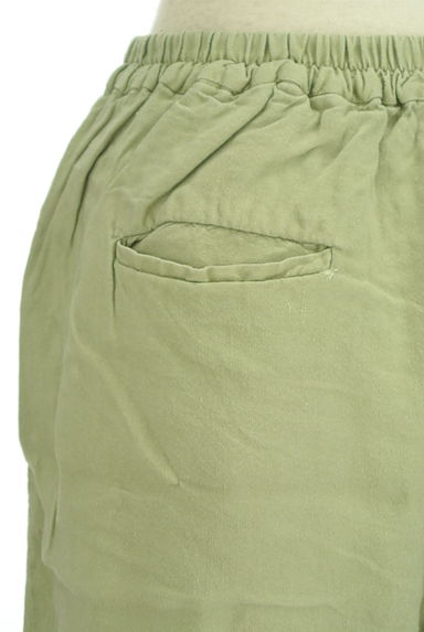 SM2（サマンサモスモス）の古着「裾刺繍リネン混ワイドパンツ（パンツ）」大画像４へ