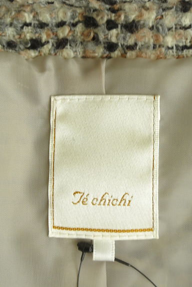 Te chichi（テチチ）の古着「ノーカラーツイードショートジャケット（ジャケット）」大画像６へ