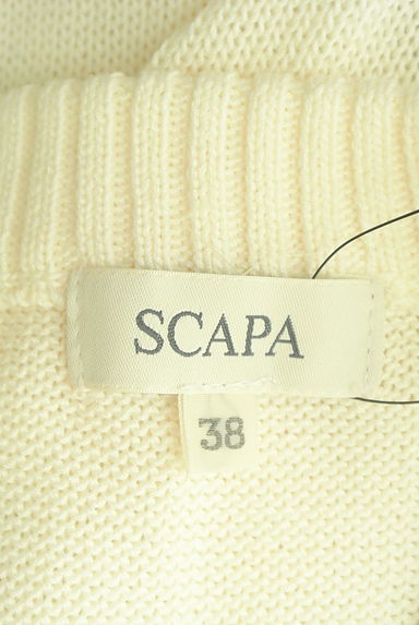 SCAPA（スキャパ）の古着「トライバル柄オーバーコットンセーター（セーター）」大画像６へ